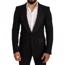 Blazer da cappotto in lana...
