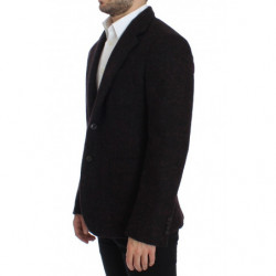 Giacca due bottoni in alpaga bordeaux - IT48 - M