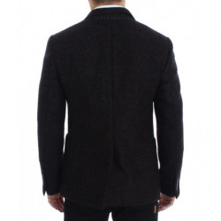Giacca due bottoni in alpaga bordeaux - IT48 - M