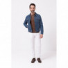 Giacca in cotone blu - XXL