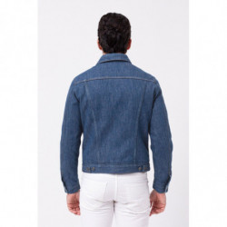 Giacca in cotone blu - XXL