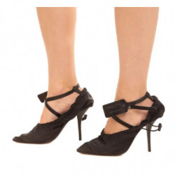 Décolleté in pelle di vitello nera - EU40/US10
