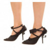 Décolleté in pelle di vitello nera - EU40/US10