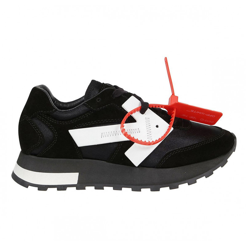Sneaker Di Pelle Di Vitello Nera - EU36/US6