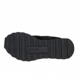 Sneaker Di Pelle Di Vitello Nera - EU36/US6