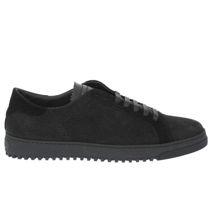 Sneaker Di Pelle Di Vitello Nera - EU38/US8