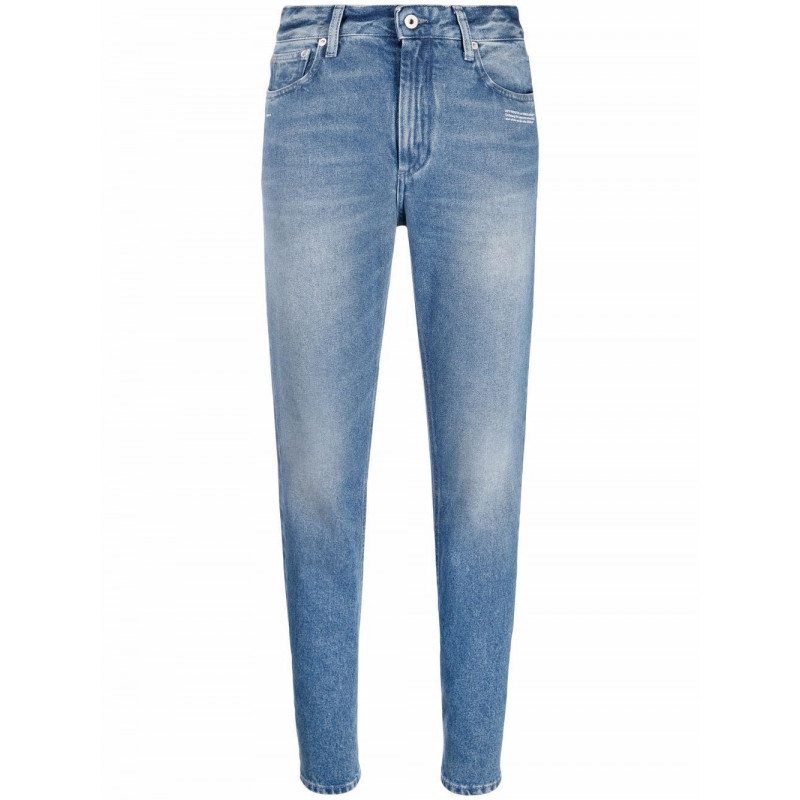 Jeans e pantaloni in cotone blu - W26
