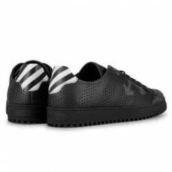 Sneaker Di Pelle Di Vitello Nera - EU38/US8