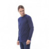 Maglietta in cotone blu - L