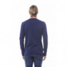 Maglietta in cotone blu - L