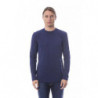 Maglietta in cotone blu - XL