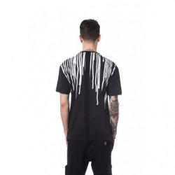 Maglietta in cotone nero - M