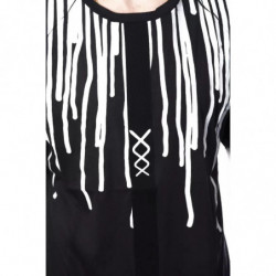 Maglietta in cotone nero - M