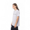 T-shirt in cotone grigio - M