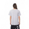 T-shirt in cotone grigio - M