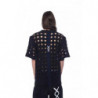 Maglietta in cotone nero - L