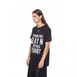 Maglietta in cotone nero - S