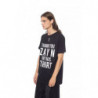 Maglietta in cotone nero - S