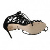 Sandali tacco spillo cinturino pelle scamosciata nera - EU36.5/US6