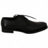 Scarpe eleganti derby formali in pelle nera - EU38.5/US8