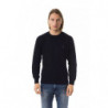 Maglione di lana blu - S