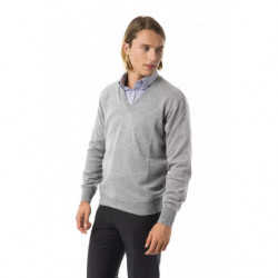 Maglione di lana grigia - M