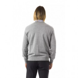 Maglione di lana grigia - M
