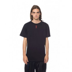 Maglietta in cotone nero - M