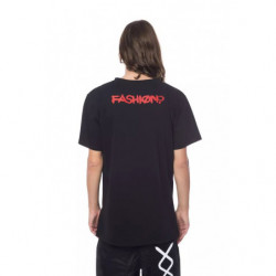 Maglietta in cotone nero - M