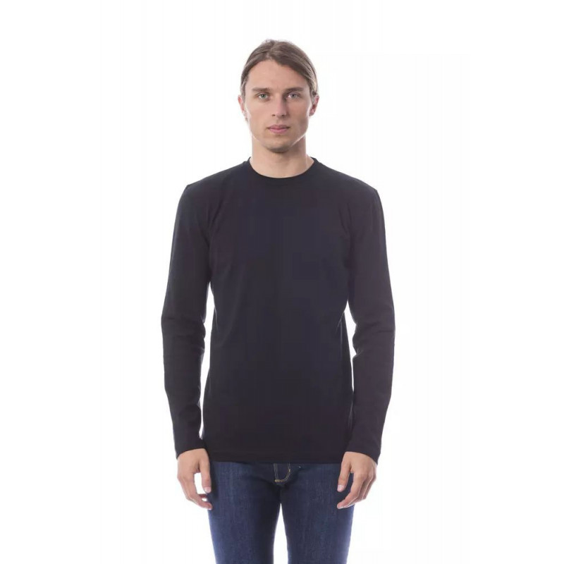 Maglietta in cotone nero - L