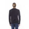 Maglietta in cotone nero - XL