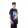 Maglietta in cotone blu - M