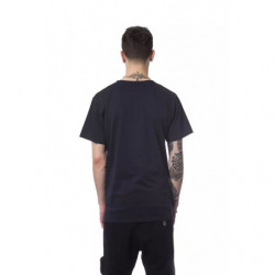 Maglietta in cotone blu - M
