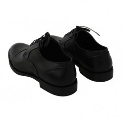 Scarpe formali derby in pelle nera - EU39/US6