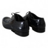 Scarpe derby eleganti in pelle blu lucida - EU39/US6