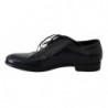 Scarpe derby eleganti in pelle blu lucida - EU39/US6