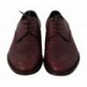 Scarpe formali derby in pelle rossa bordeaux - EU40/US7