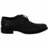 Scarpe eleganti Oxford con punta alare in pelle blu - EU40/US7