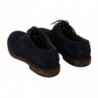 Scarpe derby in pelle di capra Marsala in pelle blu - EU41/US8