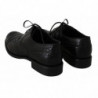 Scarpe eleganti Oxford con punta alare in pelle nera - EU39/US6