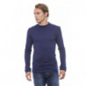 Maglione in cotone blu - XL