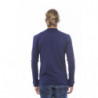Maglione in cotone blu - XL