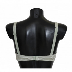 Reggiseno Balconcino verde intimo in pizzo floreale - IT2 - S