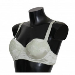 Reggiseno Balconcino verde intimo in pizzo floreale - IT2 - S