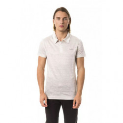 Polo in lino beige - M