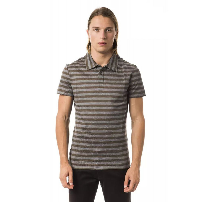Polo in cotone grigio - XL
