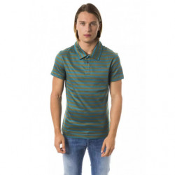 Polo in cotone verde - L