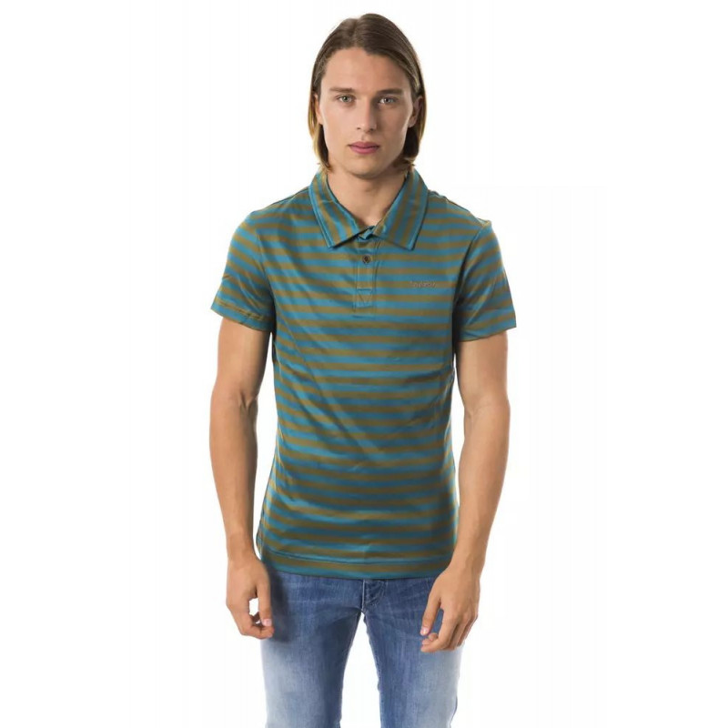 Polo in cotone verde - L