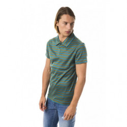 Polo in cotone verde - M