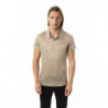 Polo in cotone grigio - M